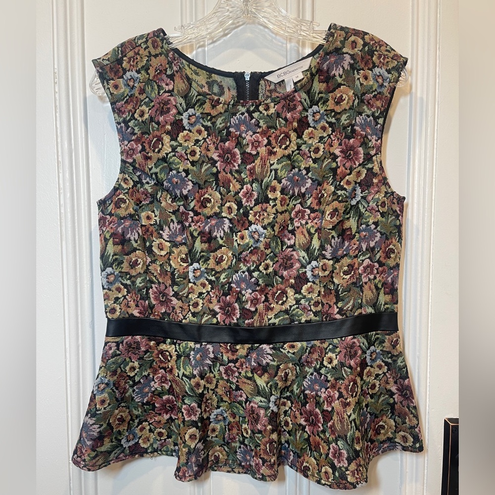 BCBGeneration Multicolor Floral Top